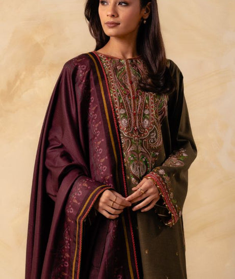 Coco By Zara Shahjahan Winter Unstitched`23 D#02-A