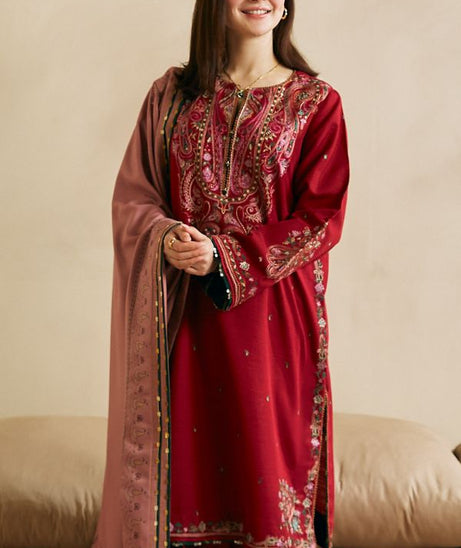 Coco By Zara Shahjahan Winter Unstitched`23 D#02-B