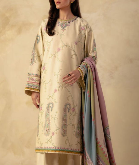Coco By Zara Shahjahan Winter Unstitched`23 D#03-A