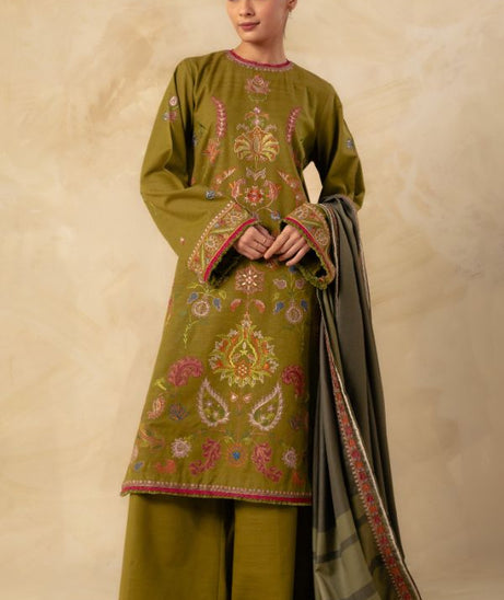 Coco By Zara Shahjahan Winter Unstitched`23 D#06-B