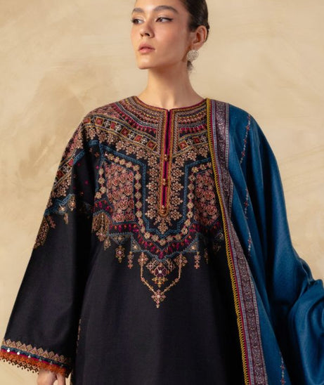 Coco By Zara Shahjahan Winter Unstitched`23 D#08-B