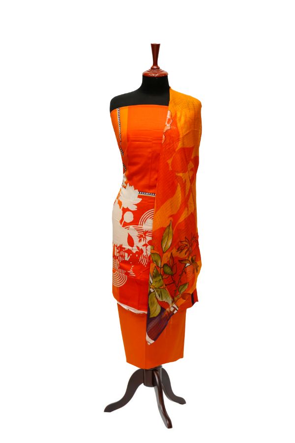 Colorita D/Lawn D/Duptt`22 D#13057 Orange