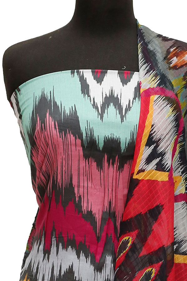 Colorita D/Lawn DC/Dupatta`23 D#7121 Falsa