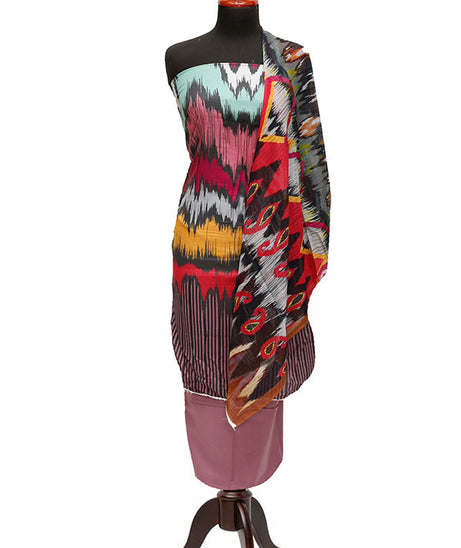 Colorita D/Lawn DC/Dupatta`23 D#7121 Falsa