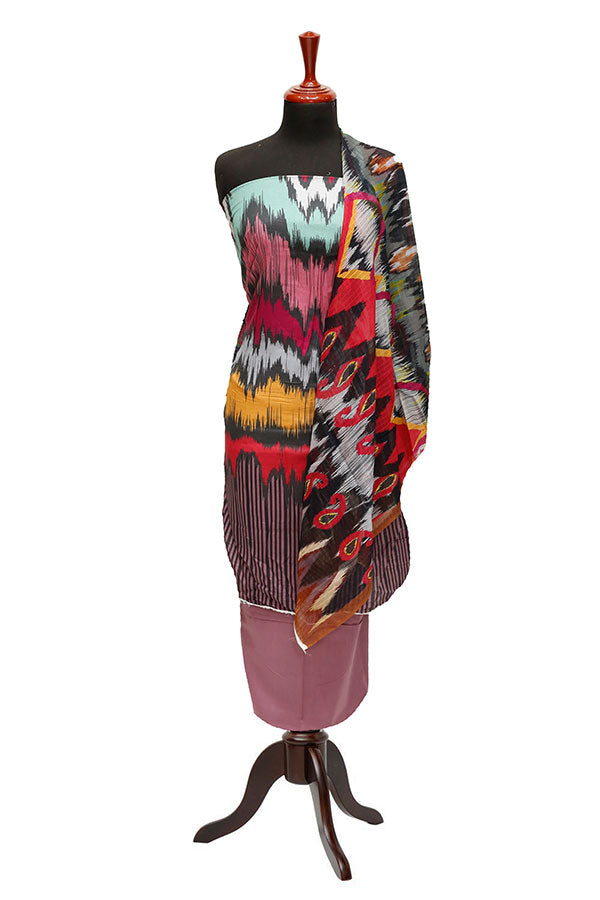Colorita D/Lawn DC/Dupatta`23 D#7121 Falsa
