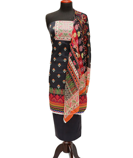 Colorita D/Lawn DC/Dupatta`23 D#7135 N Blue