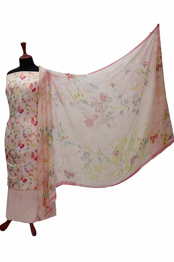 Colorita D/Print Lawn`21 D#12034 (Peach)