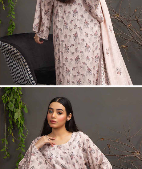 Colorita D/Slub Linen`24 D#2886 (L Peach)