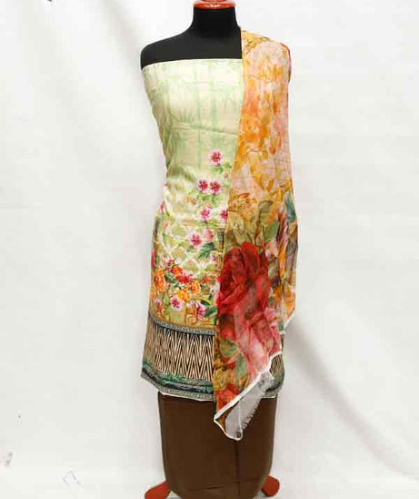 Colorita D/Viscose Khaddar`19 D#7353 Chocolate