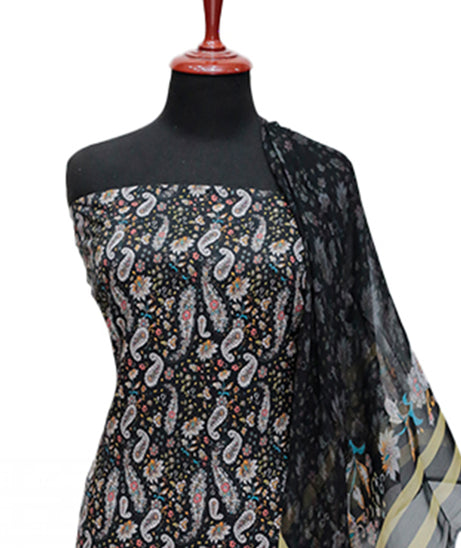 Colorita Digital Viscose`24 D#338 (Black)