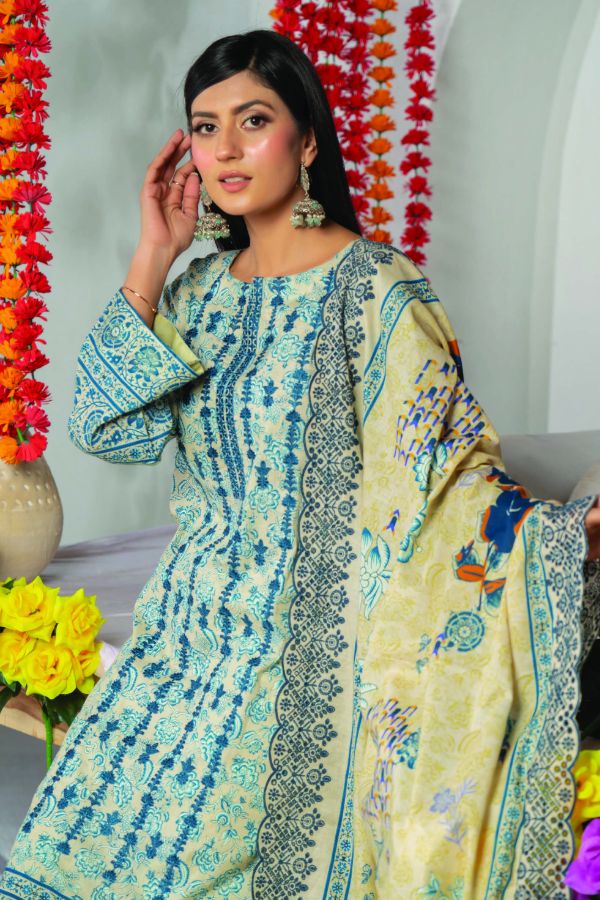 Colours Minahil Emb Lawn`25 CD#08