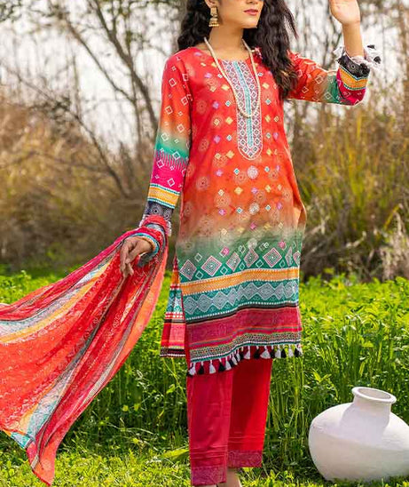 Colours Emb Lawn`22 D#01