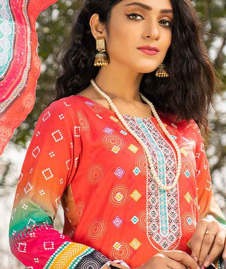Colours Emb Lawn`22 D#01