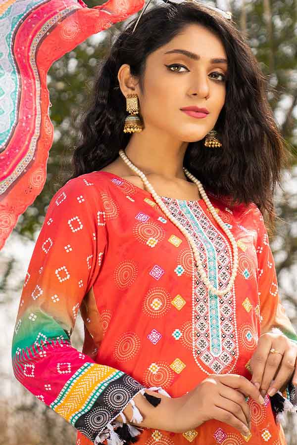 Colours Emb Lawn`22 D#01
