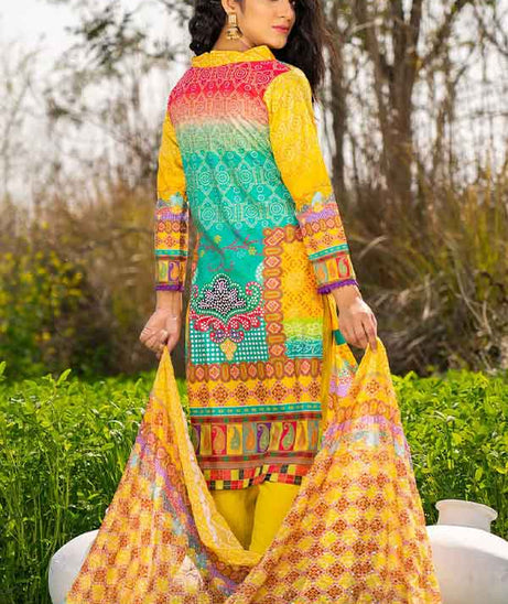 Colours Emb Lawn`22 D#02