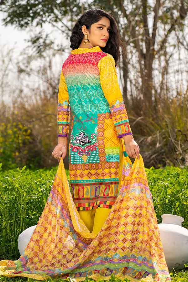 Colours Emb Lawn`22 D#02
