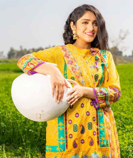 Colours Emb Lawn`22 D#02