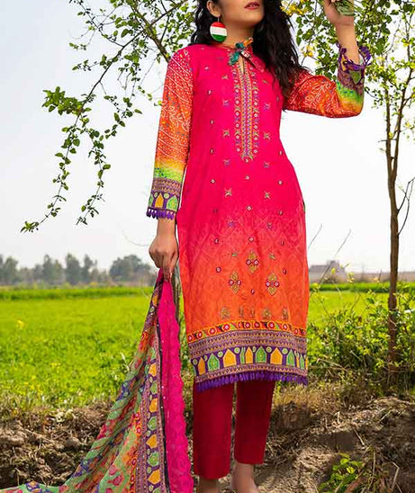 Colours Emb Lawn`22 D#03