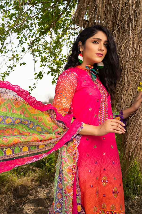 Colours Emb Lawn`22 D#03