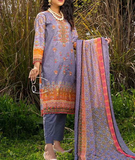 Colours Emb Lawn`22 D#04