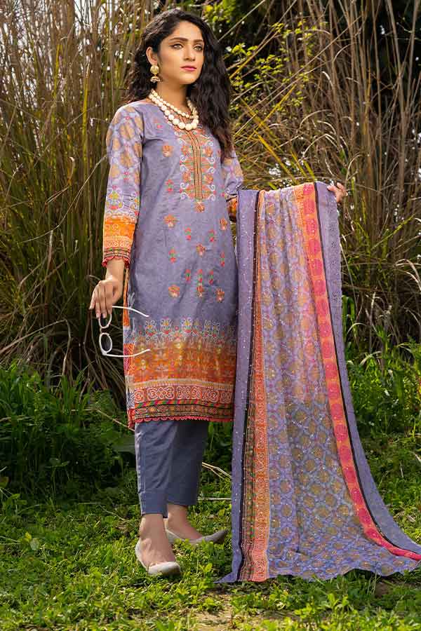 Colours Emb Lawn`22 D#04