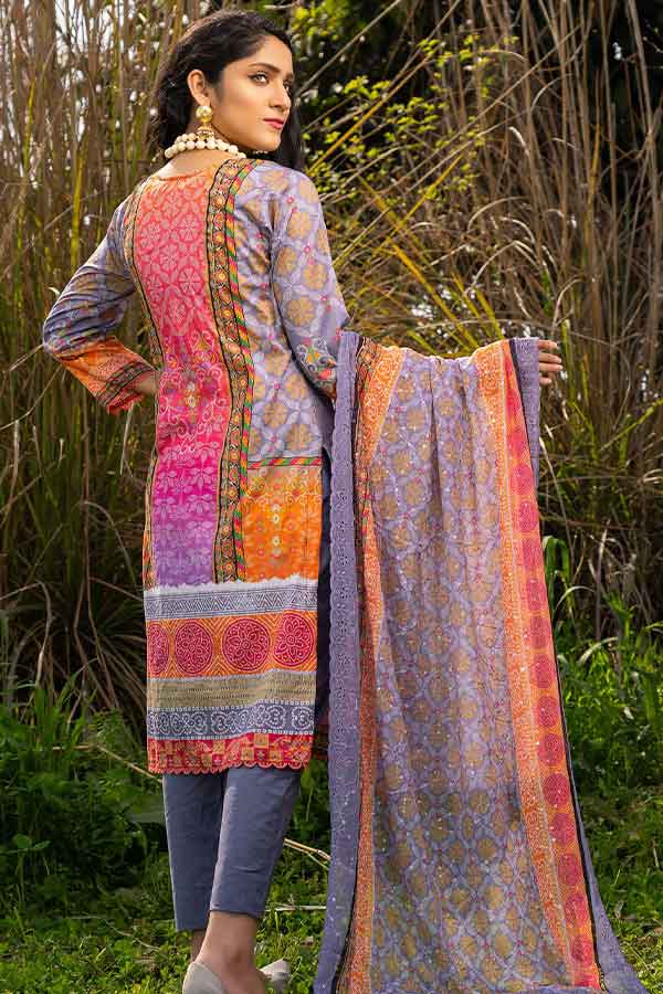 Colours Emb Lawn`22 D#04