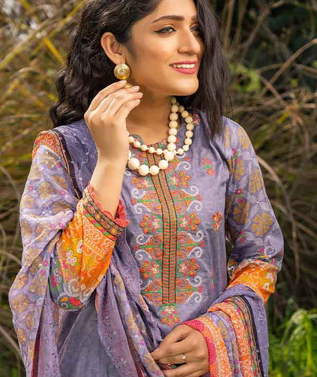 Colours Emb Lawn`22 D#04