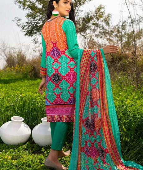 Colours Emb Lawn`22 D#06