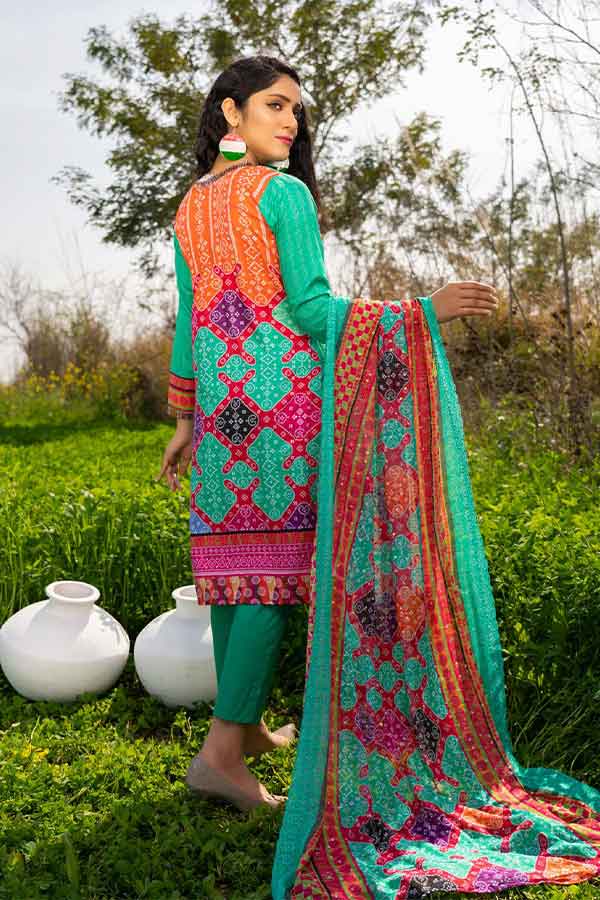 Colours Emb Lawn`22 D#06