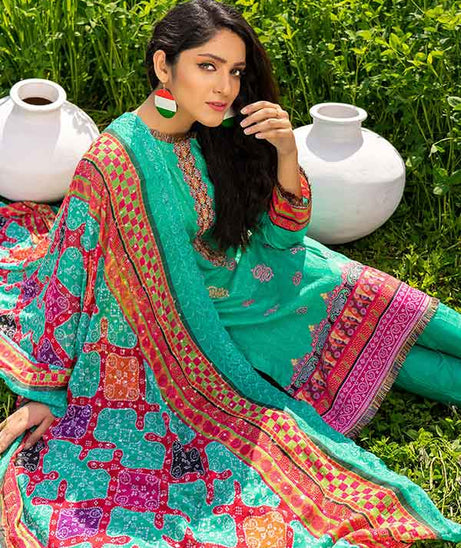 Colours Emb Lawn`22 D#06