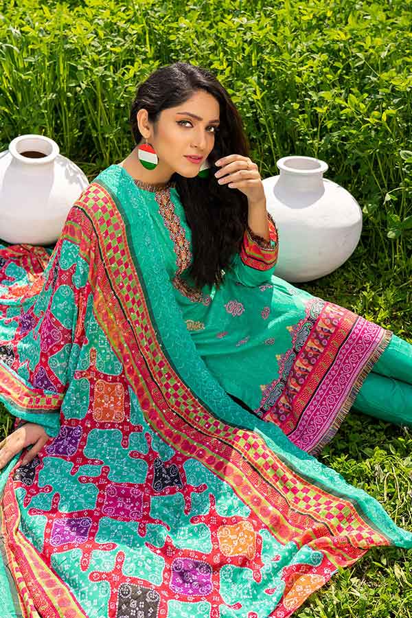 Colours Emb Lawn`22 D#06