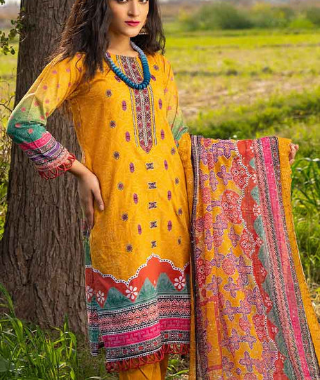 Colours Emb Lawn`22 D#07