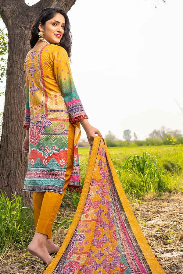 Colours Emb Lawn`22 D#07