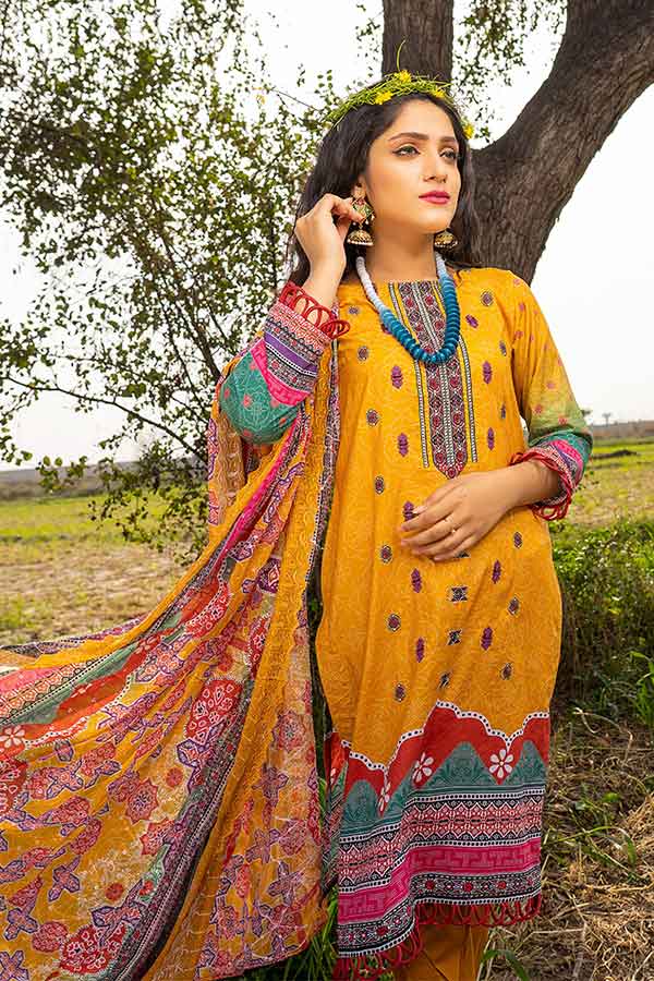 Colours Emb Lawn`22 D#07