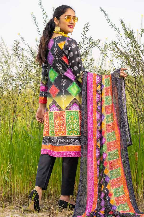 Colours Emb Lawn`22 D#08