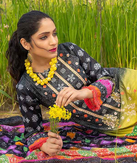 Colours Emb Lawn`22 D#08