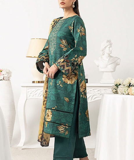 Coral Summer Essemtials Lawn`25 D#04