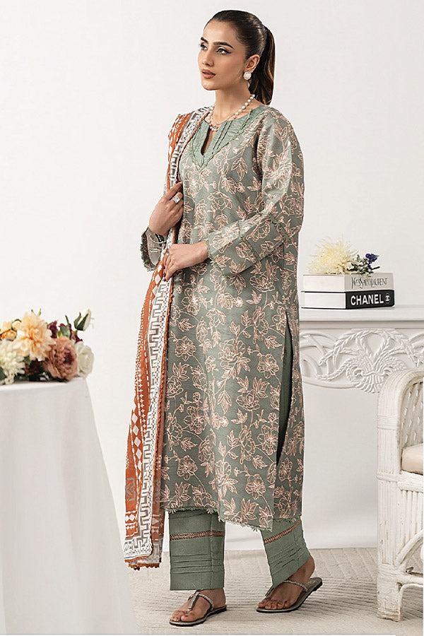 Coral Summer Essemtials Lawn`25 D#09