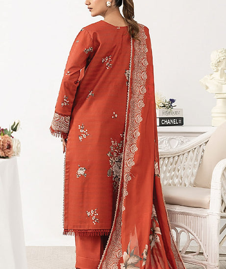 Coral Summer Essemtials Lawn`25 D#10