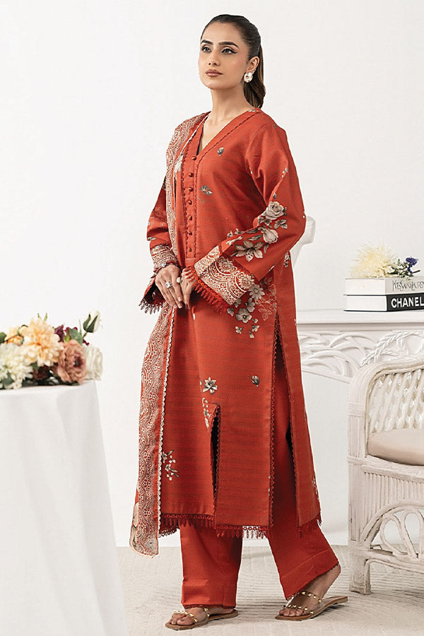 Coral Summer Essemtials Lawn`25 D#10