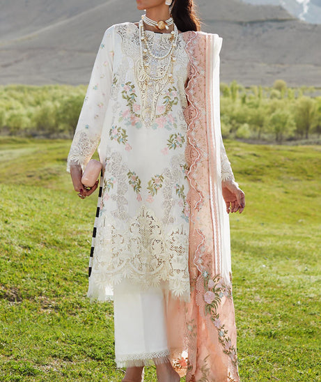 Crimson X Saira Shakira Luxury Lawn `23 D#1A
