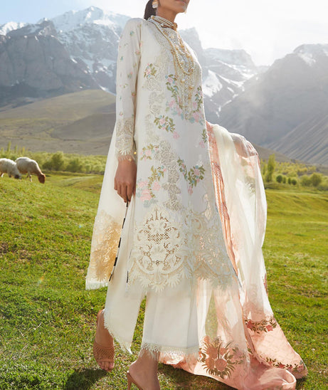 Crimson X Saira Shakira Luxury Lawn `23 D#1A