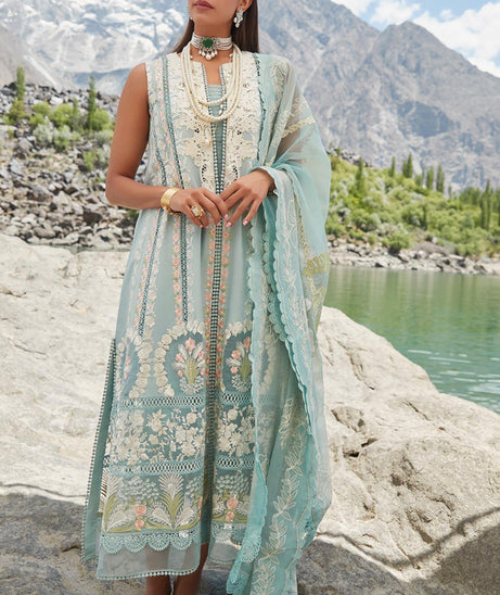 Crimson X Saira Shakira Luxury Lawn `23 D#2A