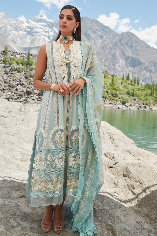 Crimson X Saira Shakira Luxury Lawn `23 D#2A