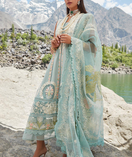 Crimson X Saira Shakira Luxury Lawn `23 D#2A