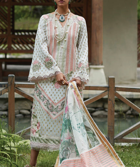 Crimson X Saira Shakira Luxury Lawn `23 D#5A