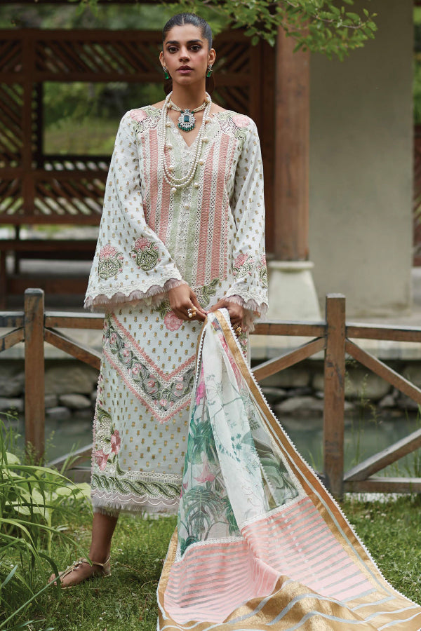 Crimson X Saira Shakira Luxury Lawn `23 D#5A