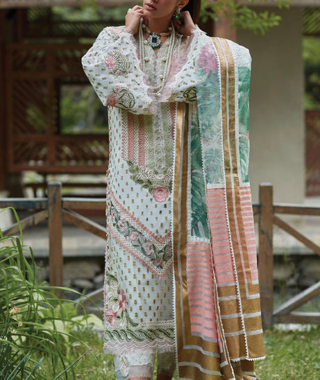 Crimson X Saira Shakira Luxury Lawn `23 D#5A