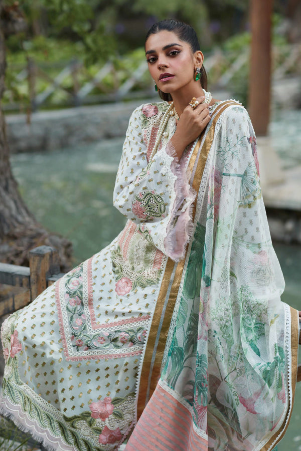 Crimson X Saira Shakira Luxury Lawn `23 D#5A