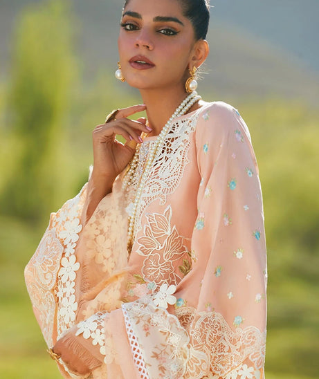 Crimson X Saira Shakira Luxury Lawn `23 D#1B